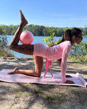 Rosè Fold Over Shorts
